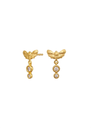 Clio earrings Forgyldt Maanesten